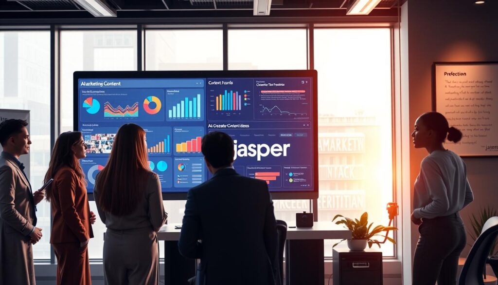 Jasper AI Marketing-Content KI Platform