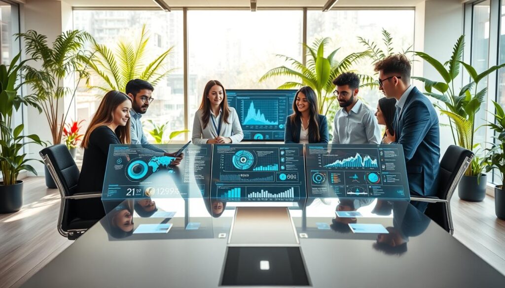 KI-Algorithmen Smart Workspace Coworking Plattform