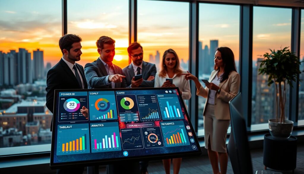 KI Analyse Tools Vergleich Power BI Copilot Tableau GPT Zoho Analytics