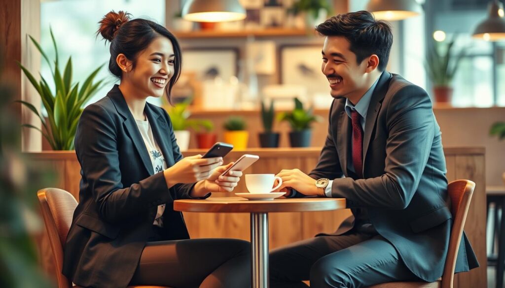 KI Anmachsprüche für die erste Nachricht beim Dating