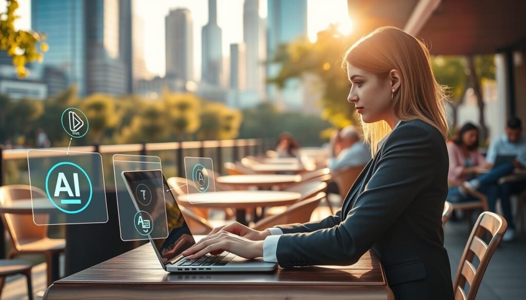 KI-Anwendungen unterwegs für produktives Arbeiten