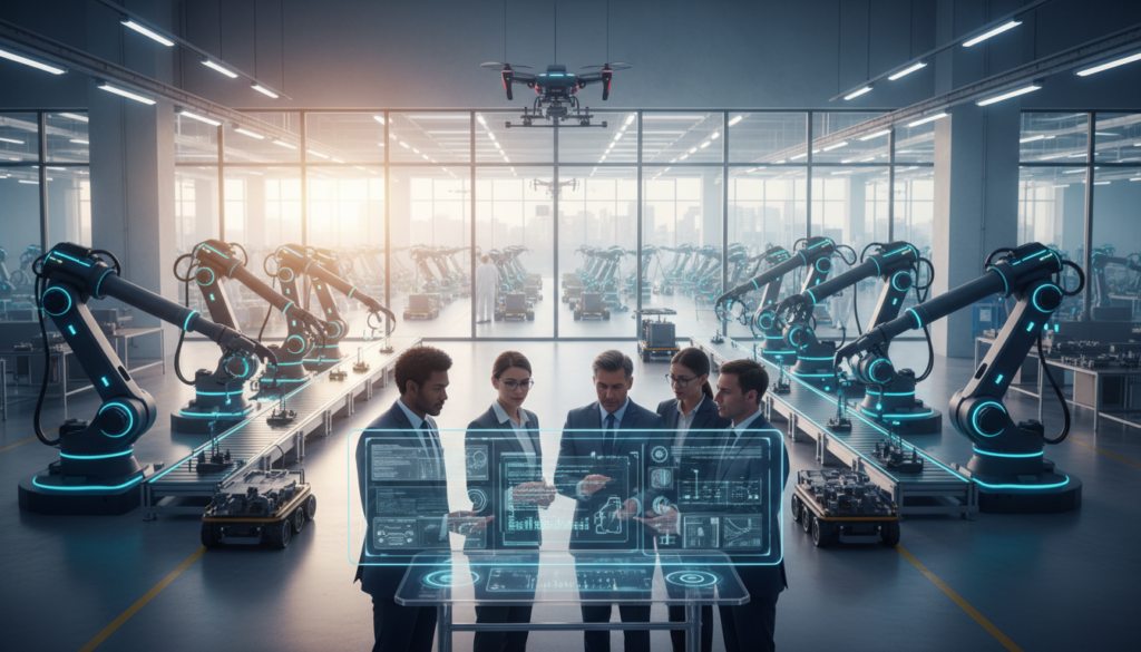 KI Anwendungsfälle Industrie in der modernen Fertigung