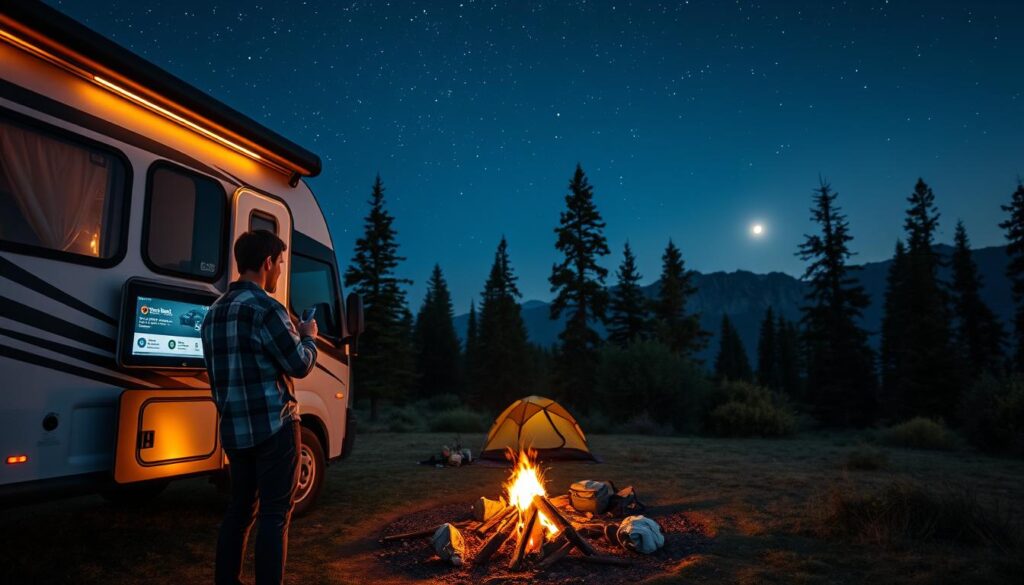 KI Assistent Camping mit CampPilot Anwendung