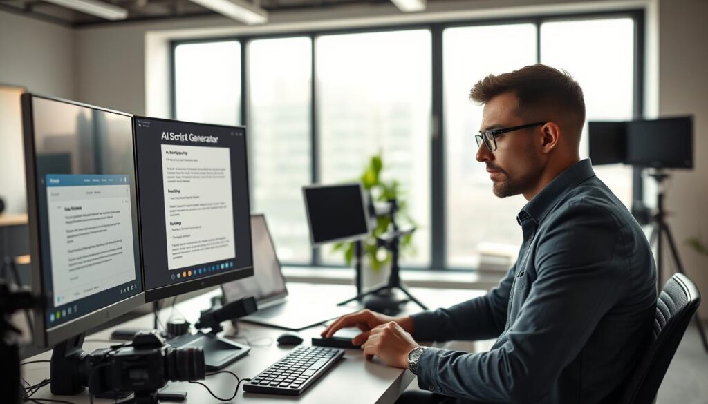 KI-Assistent erstellt automatische Skripterstellung für Video