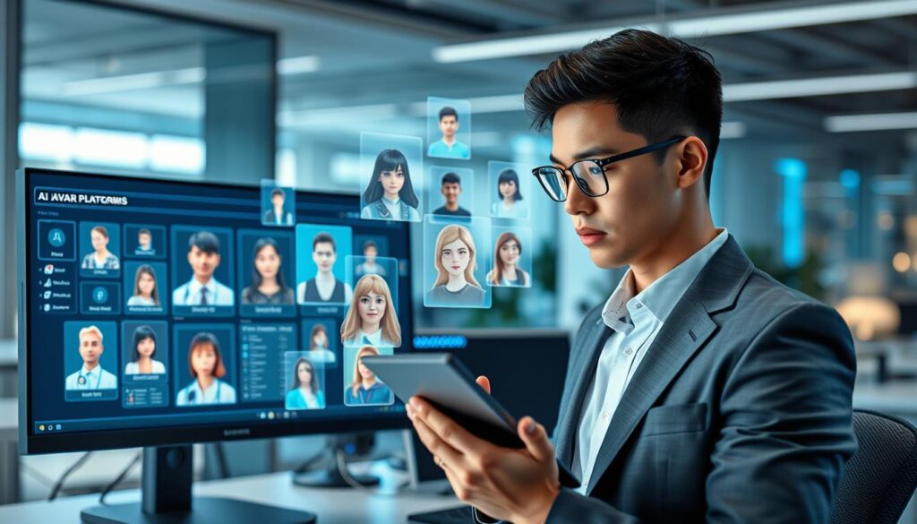 KI Avatar Plattformen für Social Media