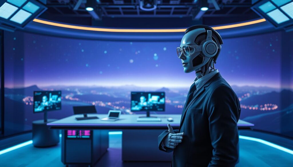 KI Avatar Technologie für Livestreaming Präsentationen