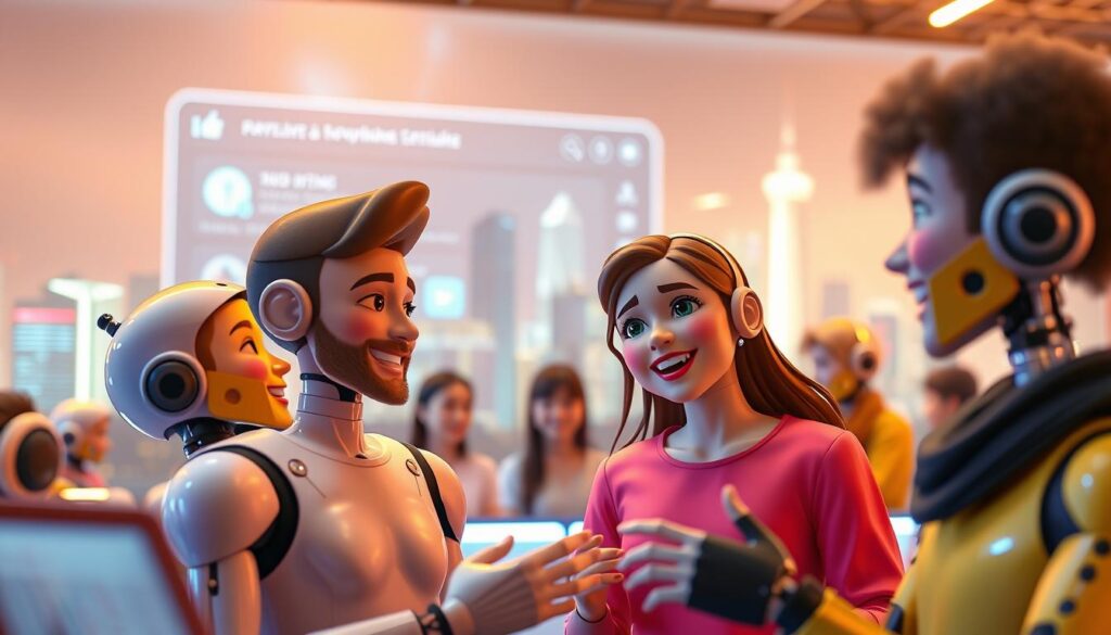 KI-Avatare in Unterhaltung und sozialen Medien