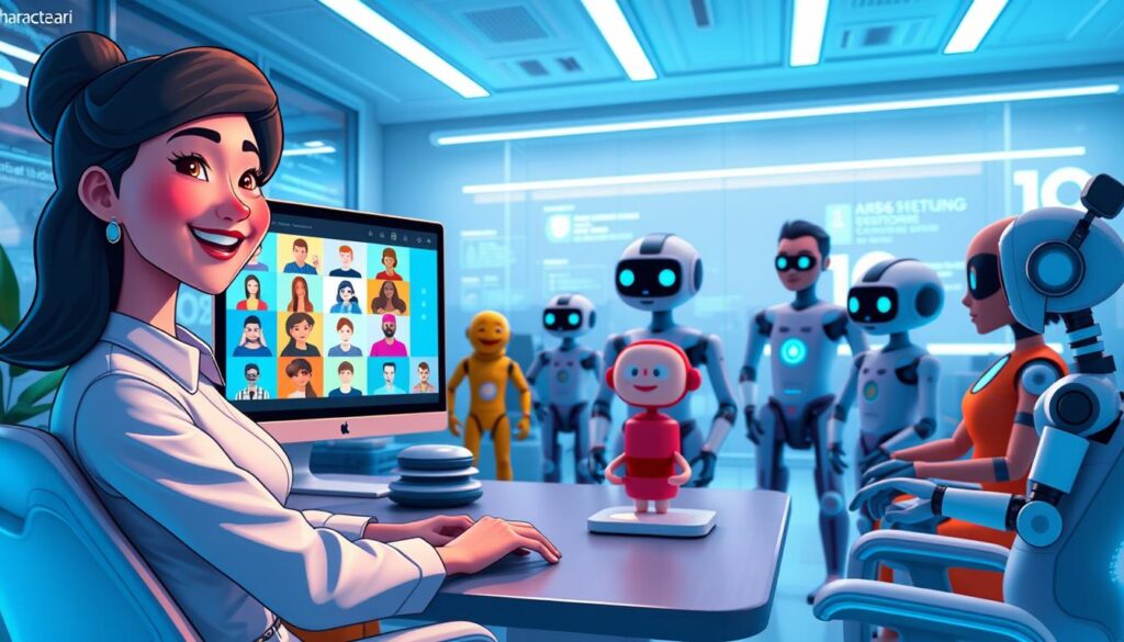 KI-Begleiter und digitale Charaktere auf Character.ai
