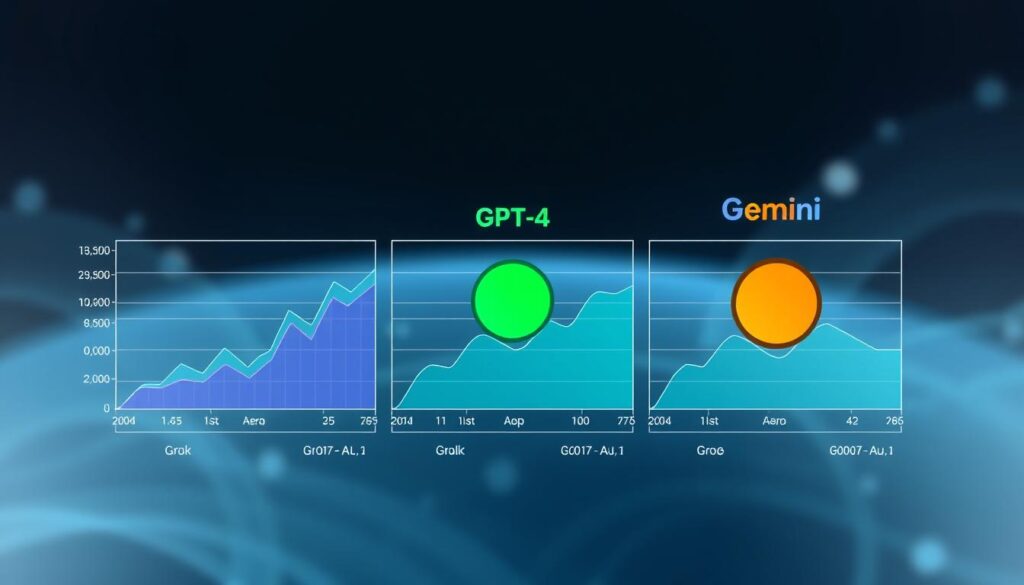 KI-Benchmarks Vergleich GPT-4 Gemini Grok Leistung