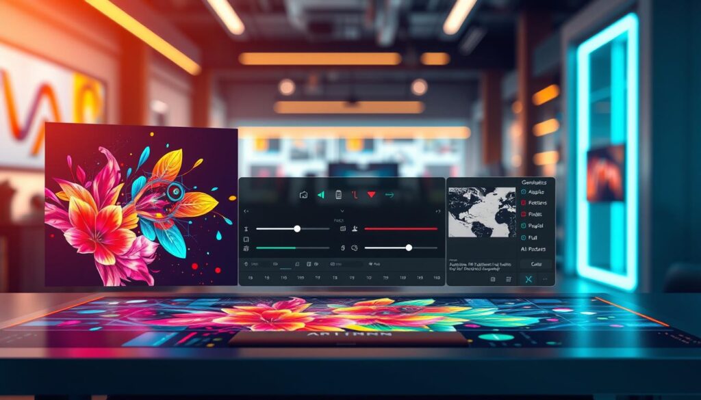 KI-Bildeditor mit generativem Füllen und Hintergrundentfernung