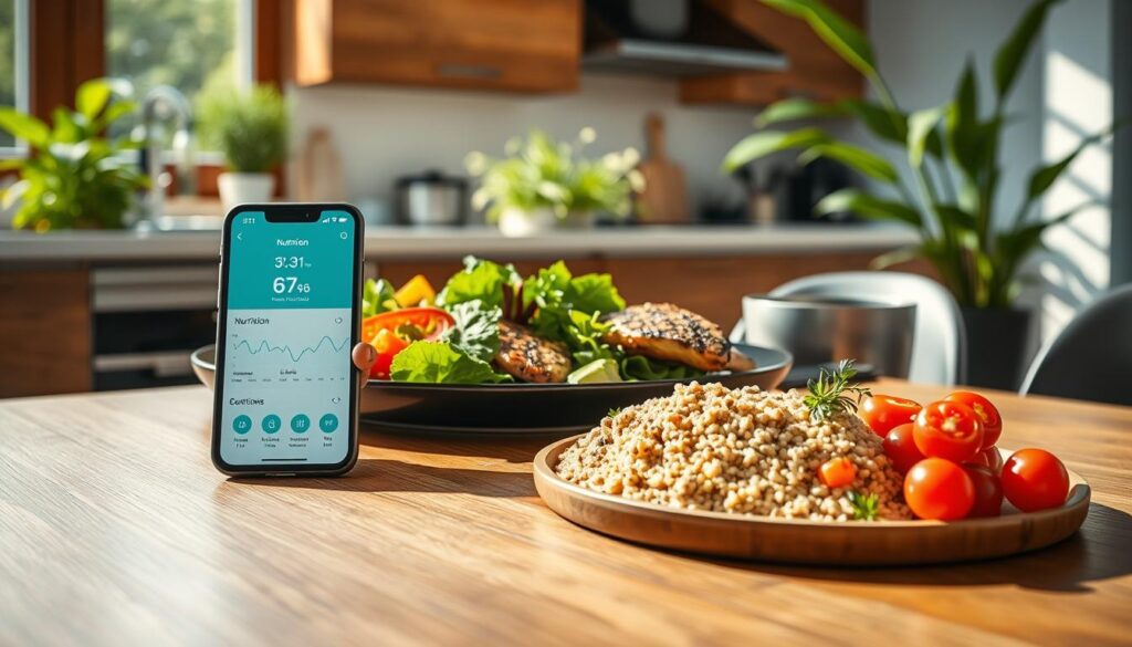 KI Bilderkennung Ernährung bei der Fotografie einer Mahlzeit