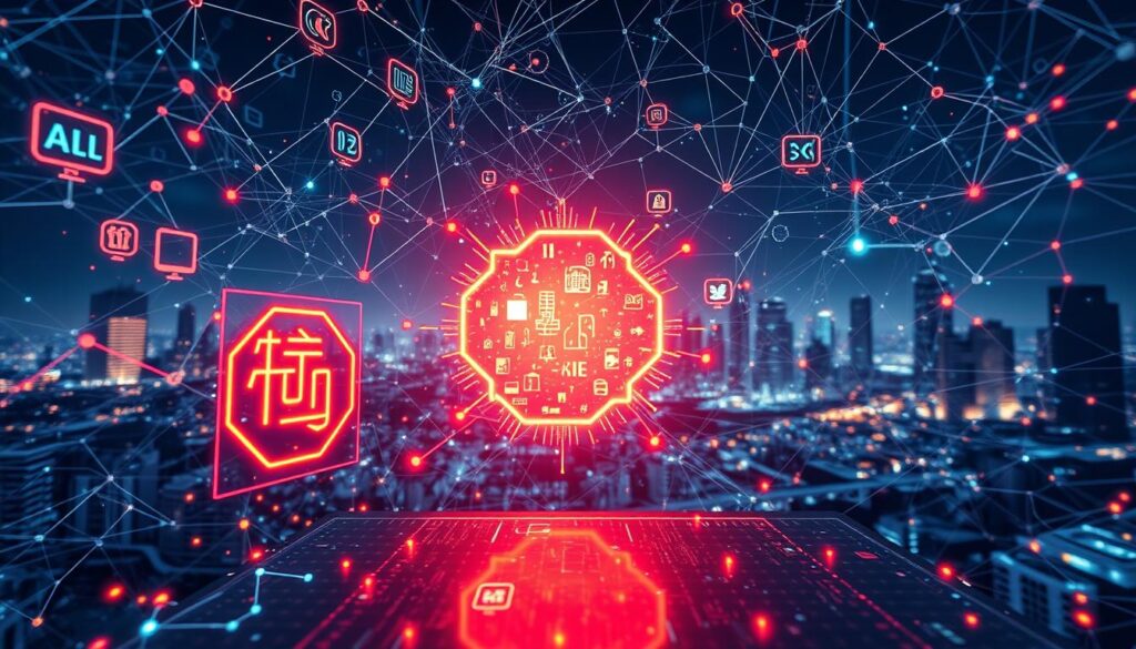 KI-Bildgenerator Ideogram mit neuronalen Netzwerken und maschinellem Lernen