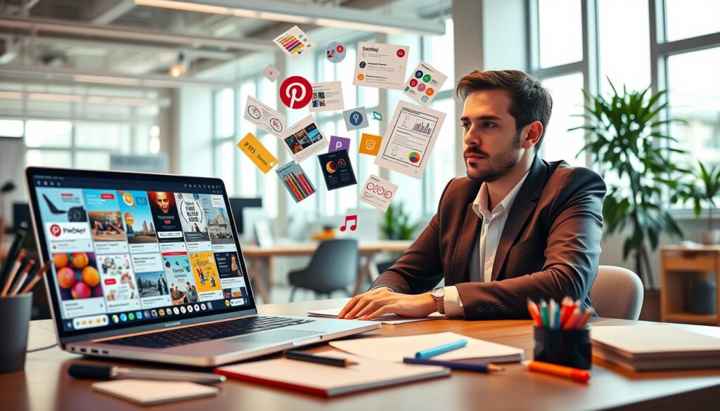 KI Bildgenerierung für Pinterest Content-Formate