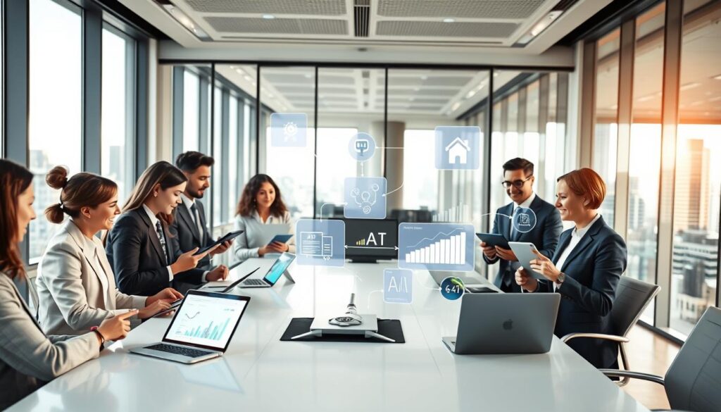KI Business Automatisierung Prompts in verschiedenen Geschäftsbereichen
