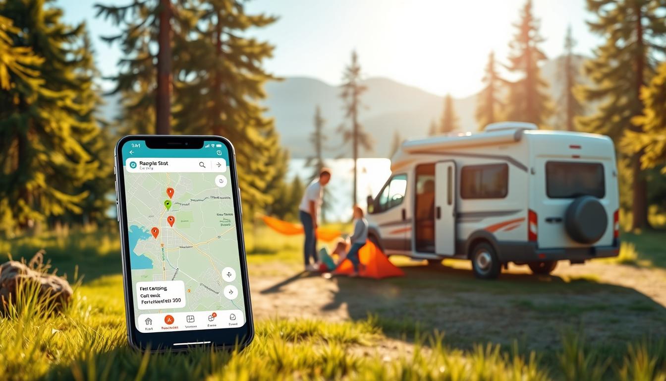 KI Campingplätze finden