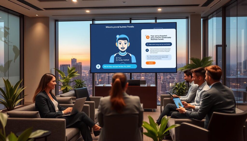 KI-Chatbots für Geschäftsreisen mit 24/7-Reisesupport