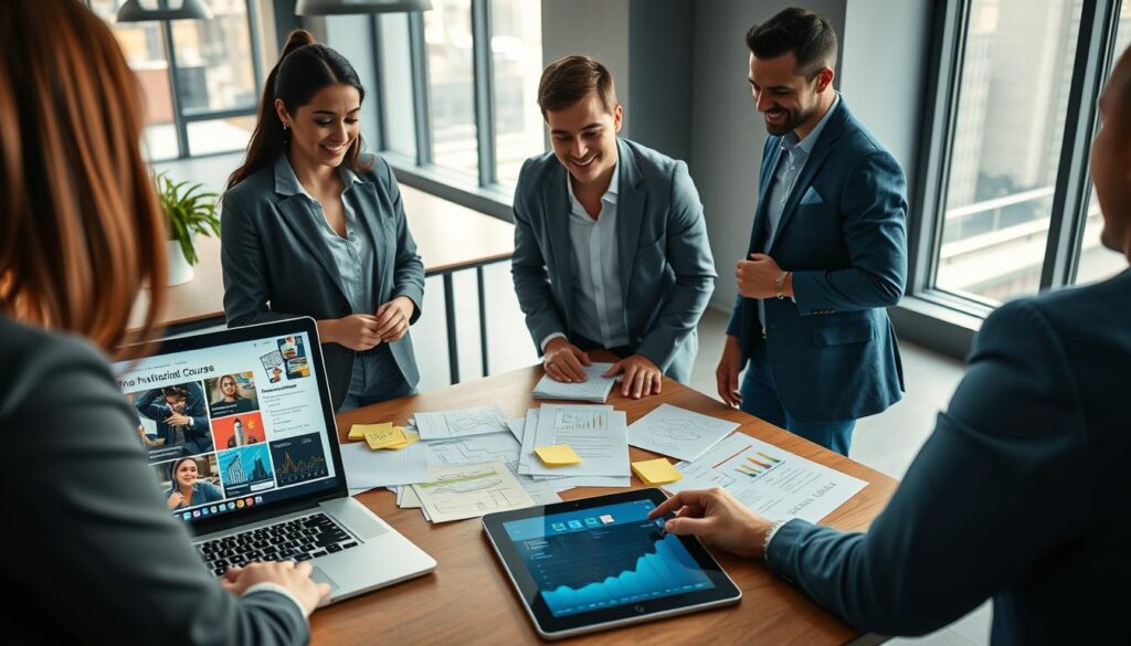 KI Content Erstellung für Online Kurse mit Bildern und Texten