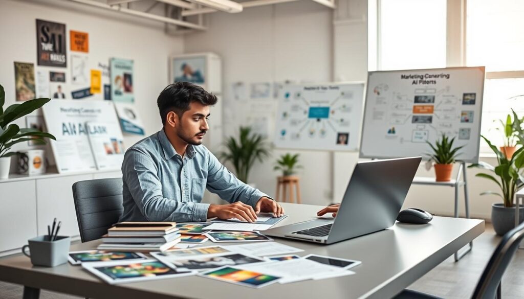 KI Content-Erstellung mit generativer KI für Werbetexte und Social Media