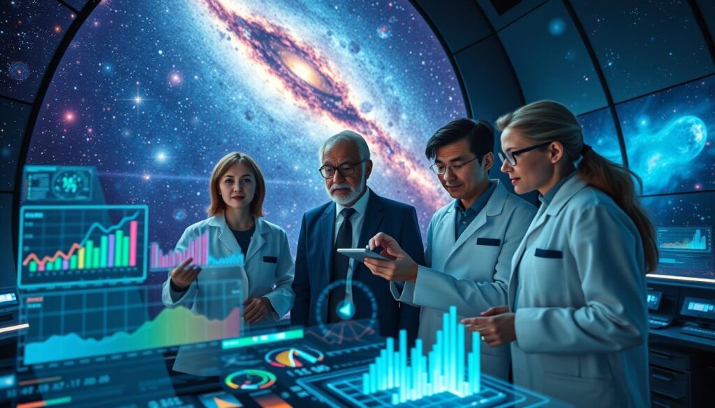 KI Datenanalyse Astronomie Weltraum