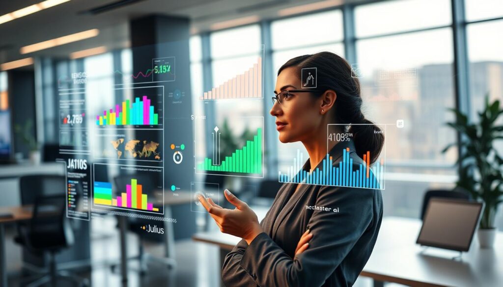 KI Datenvisualisierung mit Julius AI für bessere Datenanalyse