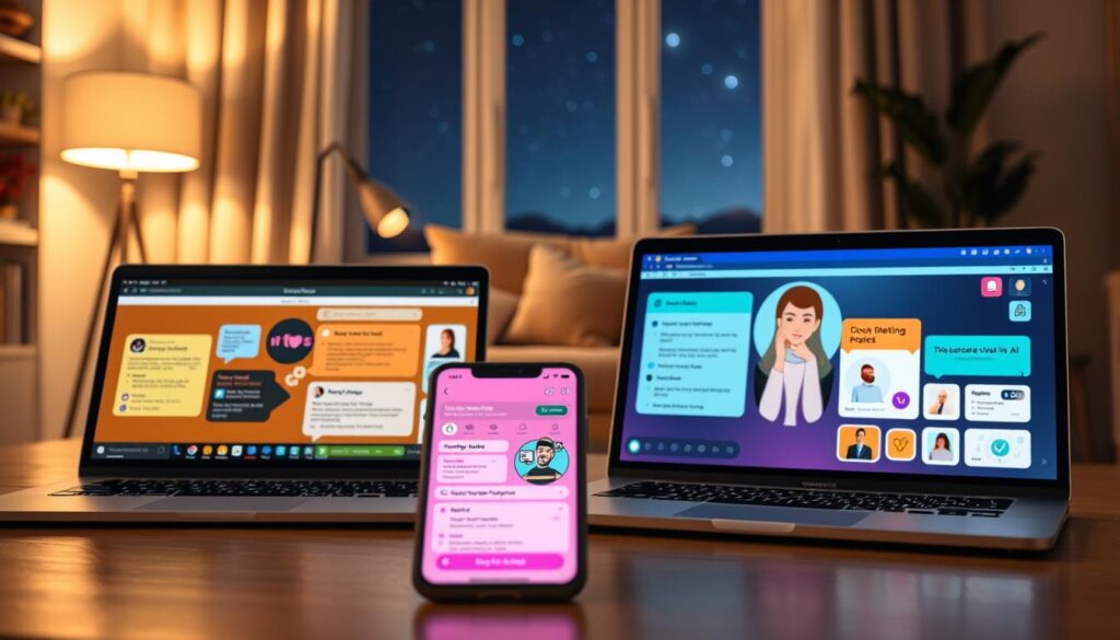 KI-Dating-Tools für virtuelle Dates