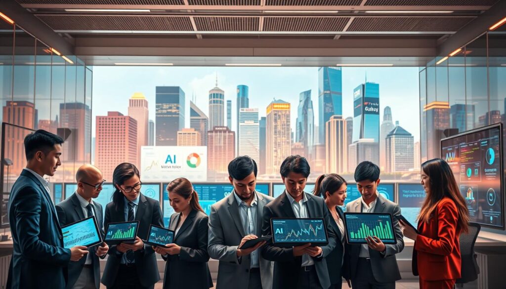 KI-Einsatz in Unternehmen verschiedener Größe KI-Einsatz in Unternehmen verschiedener Größe