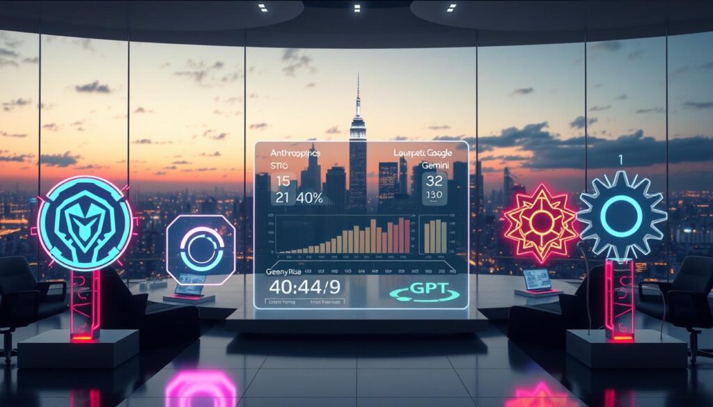 KI-Entwicklung Vergleich Anthropic Claude Google Gemini OpenAI GPT