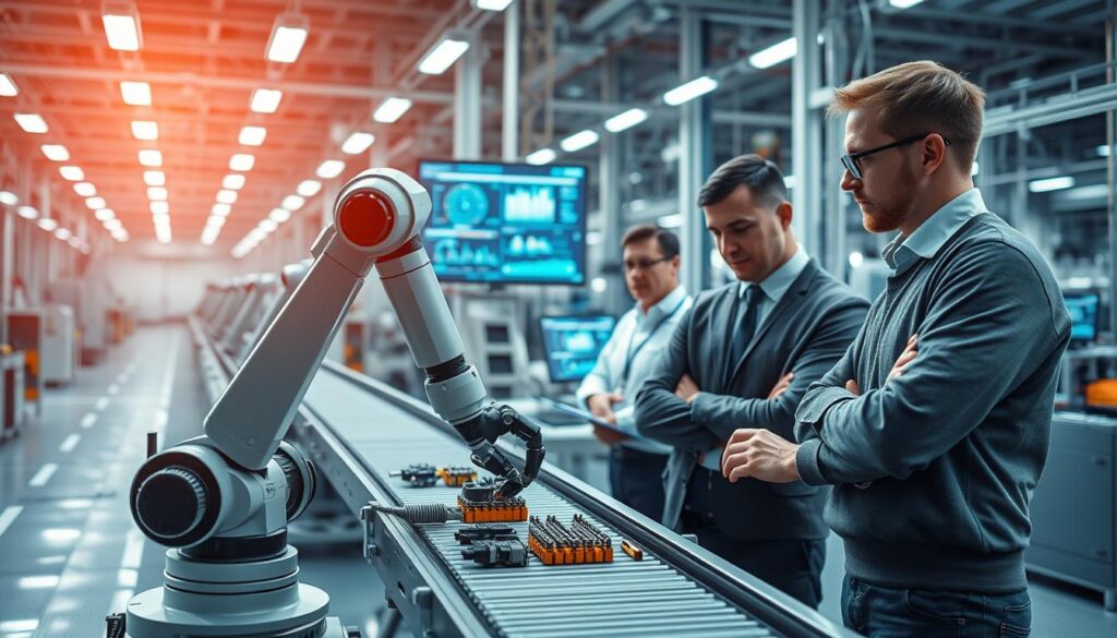 KI Fertigung und Automatisierung in der industriellen Produktion