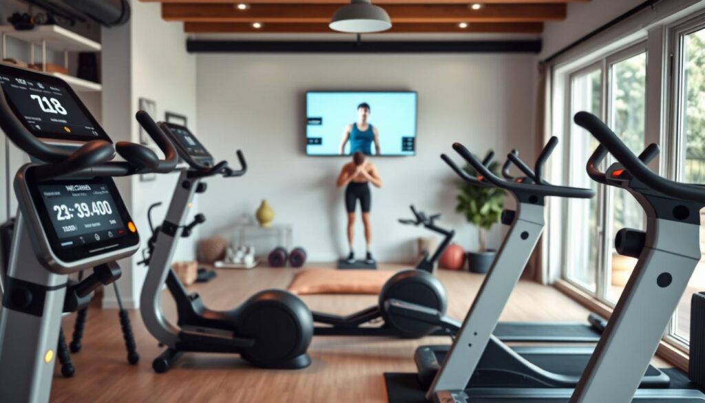 KI Fitness Geräte und Smart Fitness Technologie im modernen Heimtraining