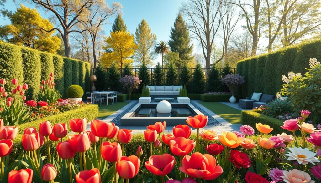 KI Gartengestaltung mit digitaler 3D-Visualisierung