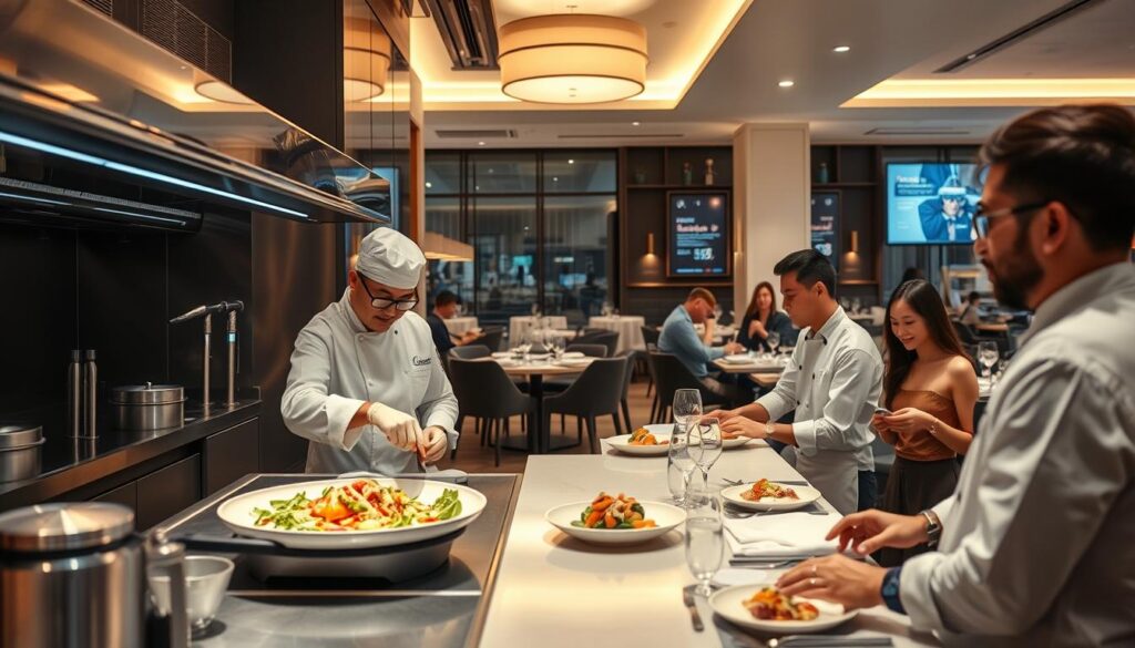 KI Gastronomie und selbstlernende Systeme in modernen Restaurants