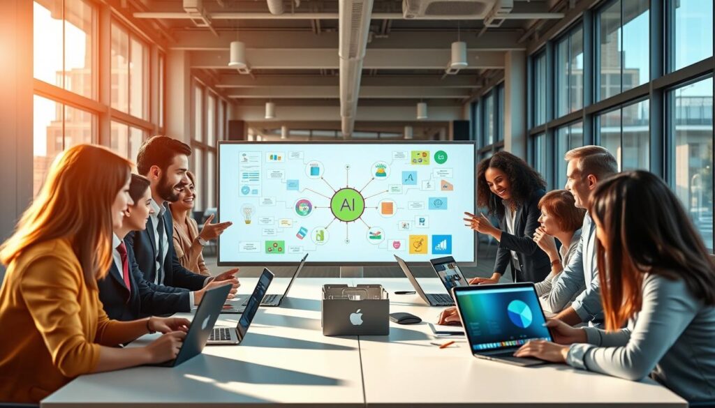 KI Ideenfindung Brainstorming beschleunigen