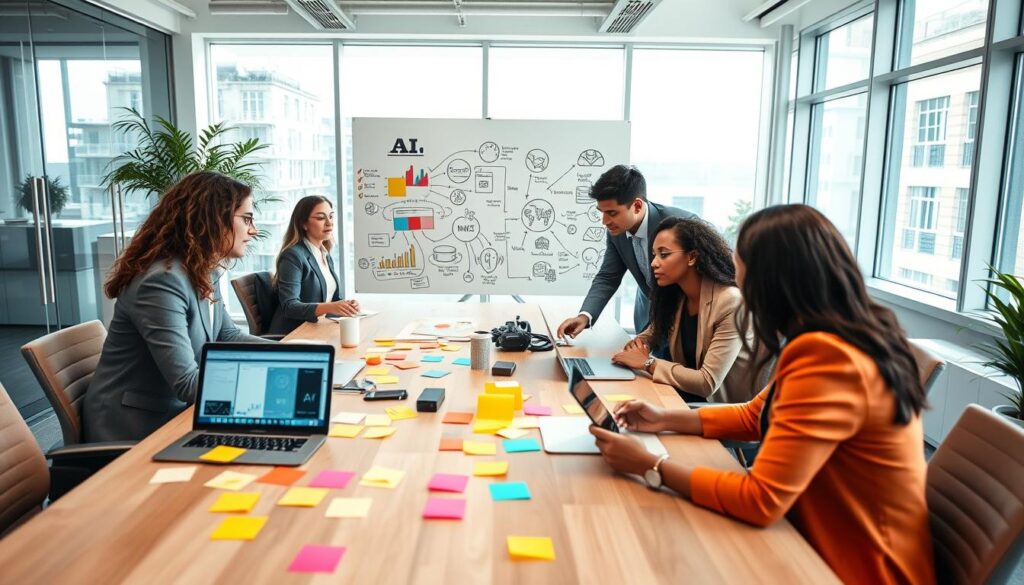 KI Ideengenerierung und Brainstorming Prozess