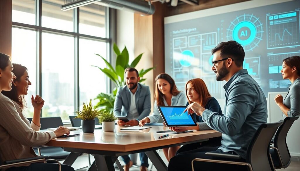 KI-Integration in modernen Arbeitsumgebungen KI-Integration in modernen Arbeitsumgebungen