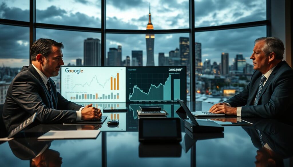 KI Investitionen Tech-Konzerne unter Druck