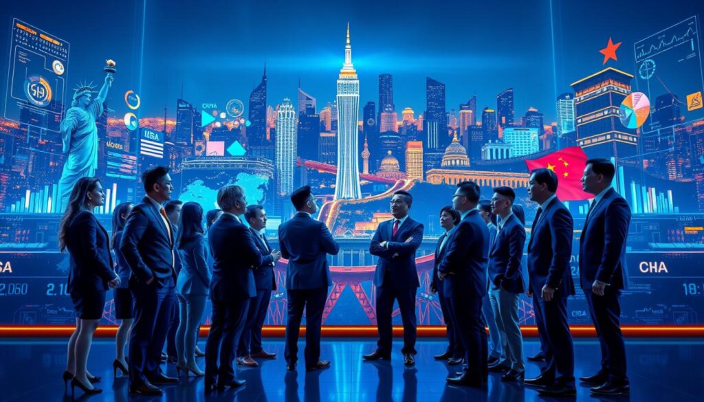 KI Investitionen USA China technologischer Wettlauf