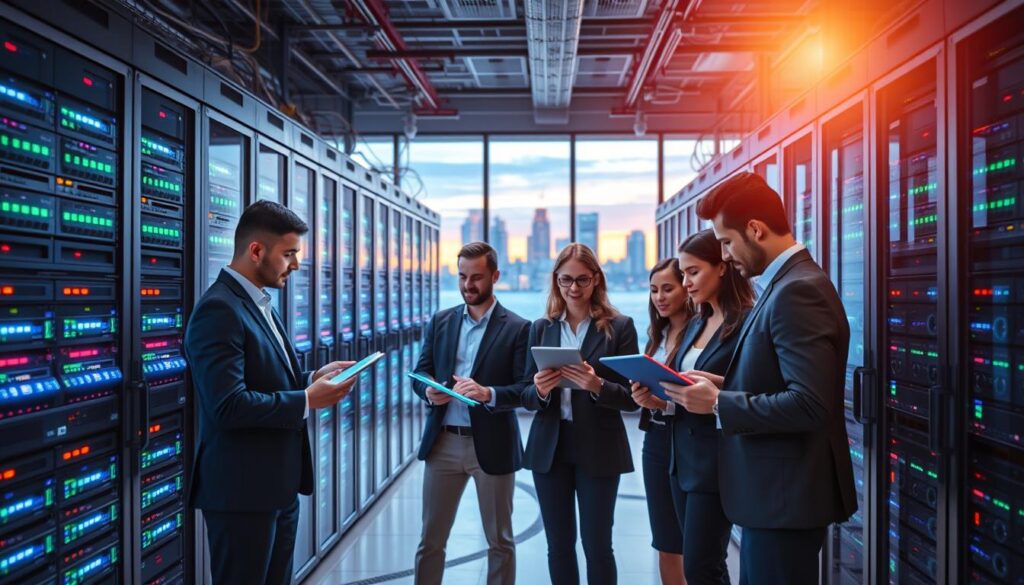 KI-Investitionen und Rechenzentren Infrastruktur