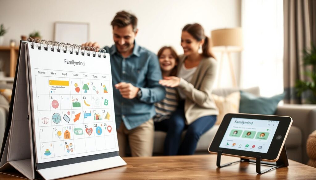 KI-Kalender für Familien mit Familymind