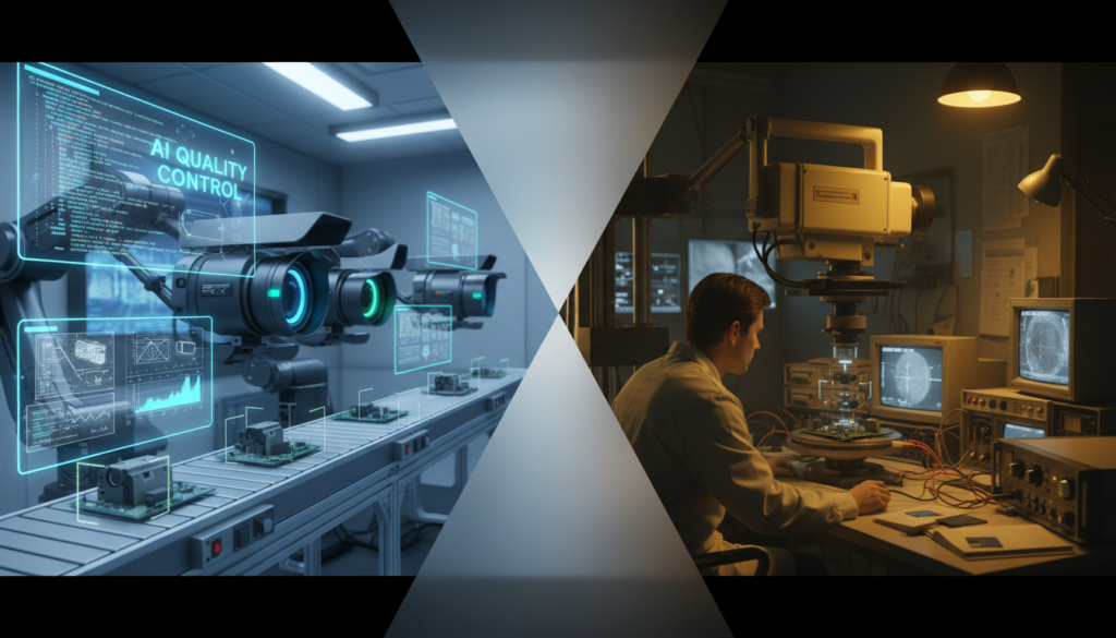 KI-Kamerasysteme versus klassische Bildverarbeitung Unterschied