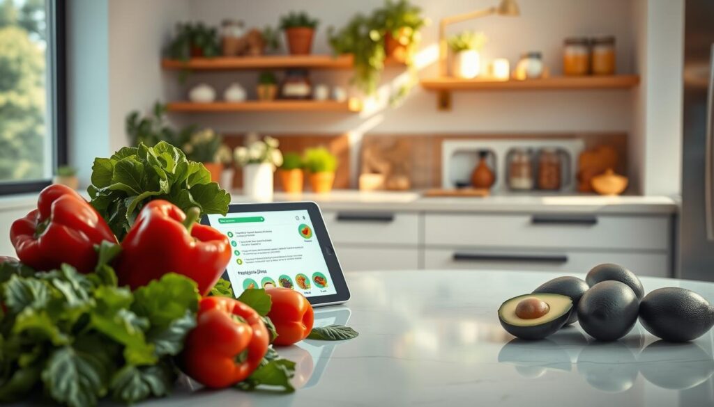 KI-Koch vegane Rezepterstellung mit Zutatenliste und Anleitung