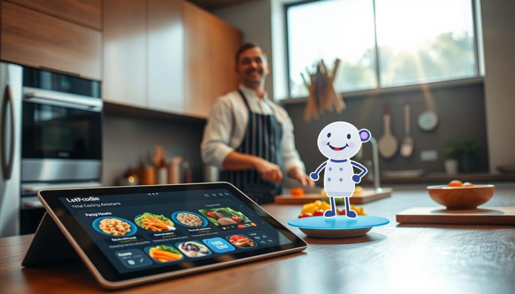 KI-Kochassistent LetsFoodie für Smart Cooking KI-Kochassistent LetsFoodie für Smart Cooking