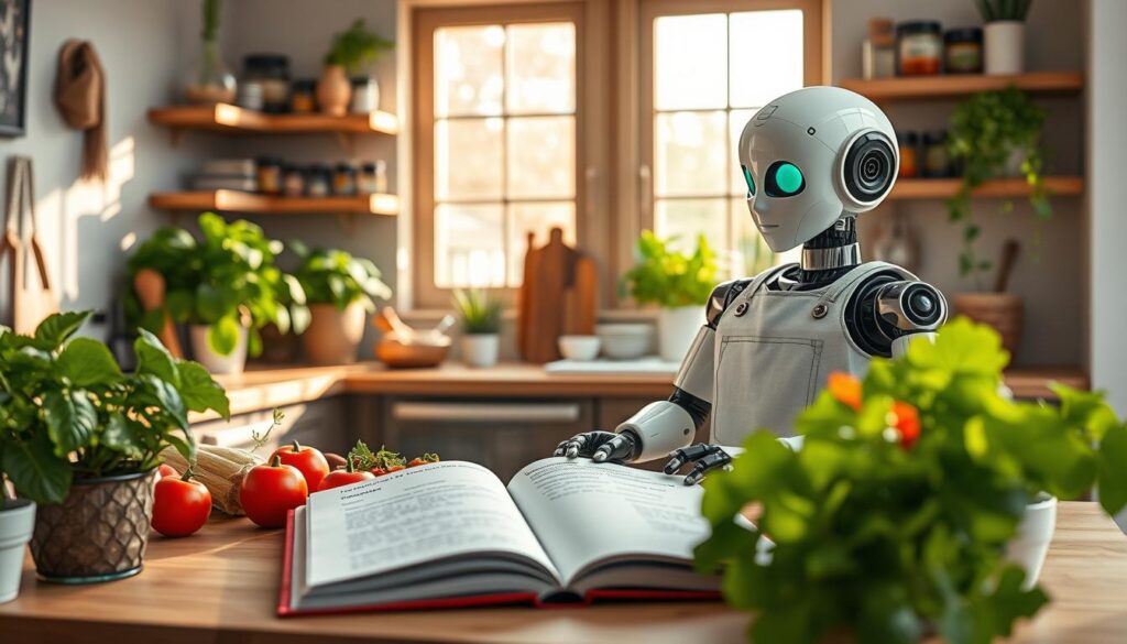 KI Kochassistent vegetarisch bei der Rezeptentwicklung