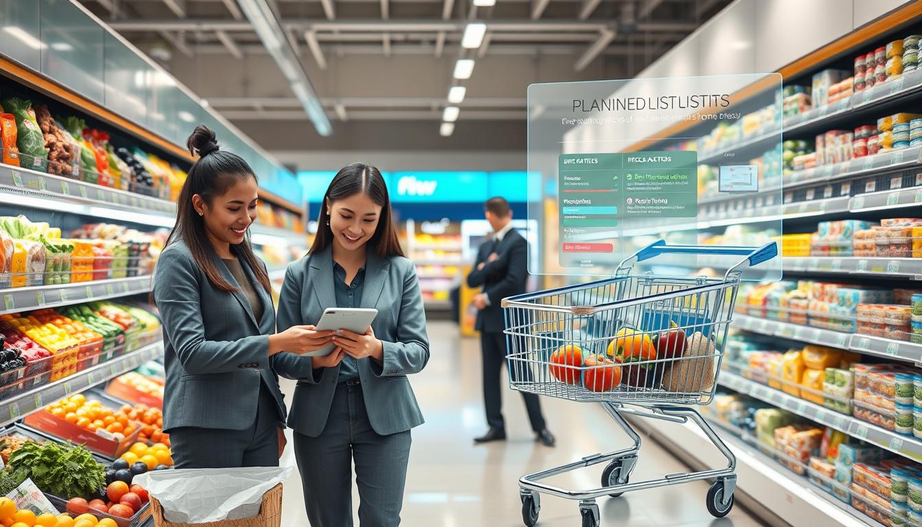 KI Lebensmittel Einkauf