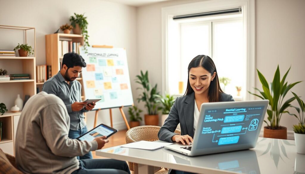 KI Lernen Zuhause mit personalisierten Lernpfaden