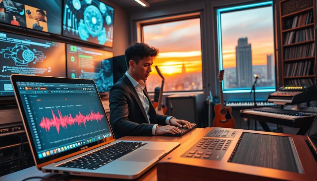 KI Lyrics erstellen und Songwriting mit KI für kreative Musikproduktion