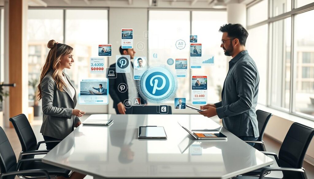 KI-Marketing Pinterest und künstliche Intelligenz Werbung KI-Marketing Pinterest und künstliche Intelligenz Werbung