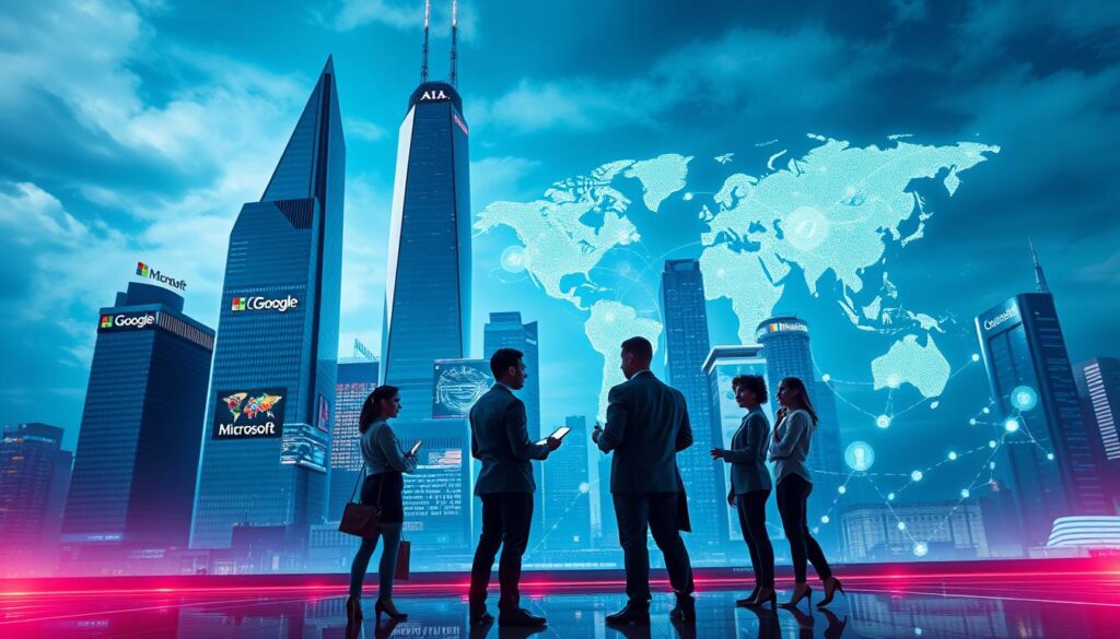 KI-Markt global und Tech-Konzerne USA dominieren