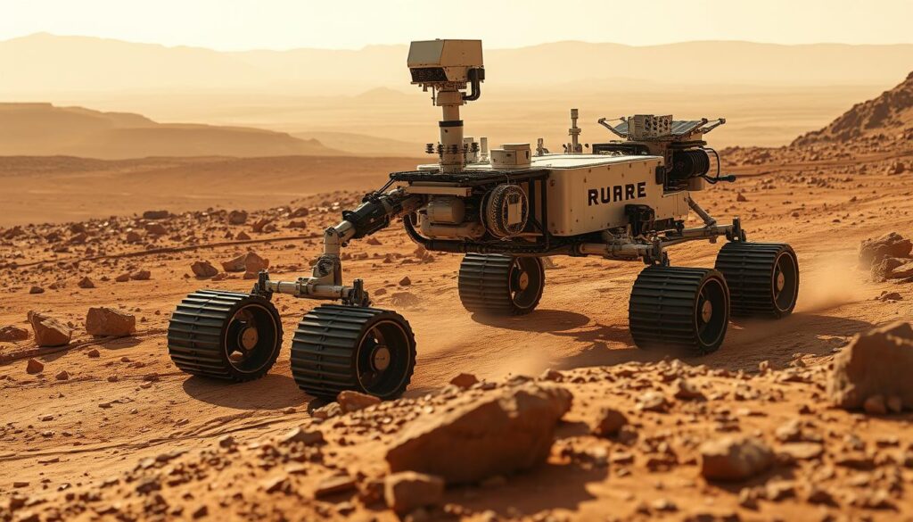 KI Marsrover Perseverance Navigation