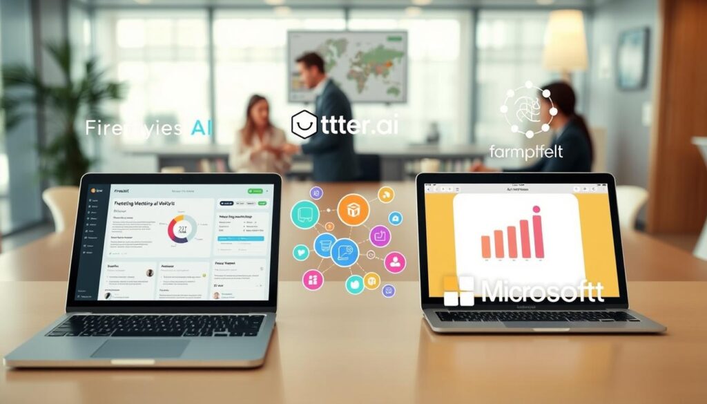 KI Meeting Assistenten im Vergleich - Fireflies AI, Otter.ai, Fathom Meeting und Microsoft Copilot