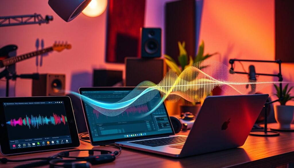 KI-Musik Apps für Musik- und Podcast-Produktion